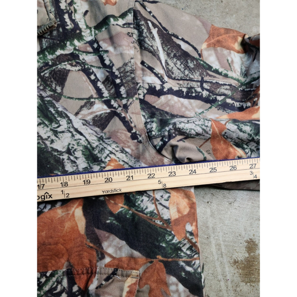 Outfitters Ridge Camo Hunting Jacket Coat Mens Large 42-44 Quilt Lined Realtree - Picture 4 of 5